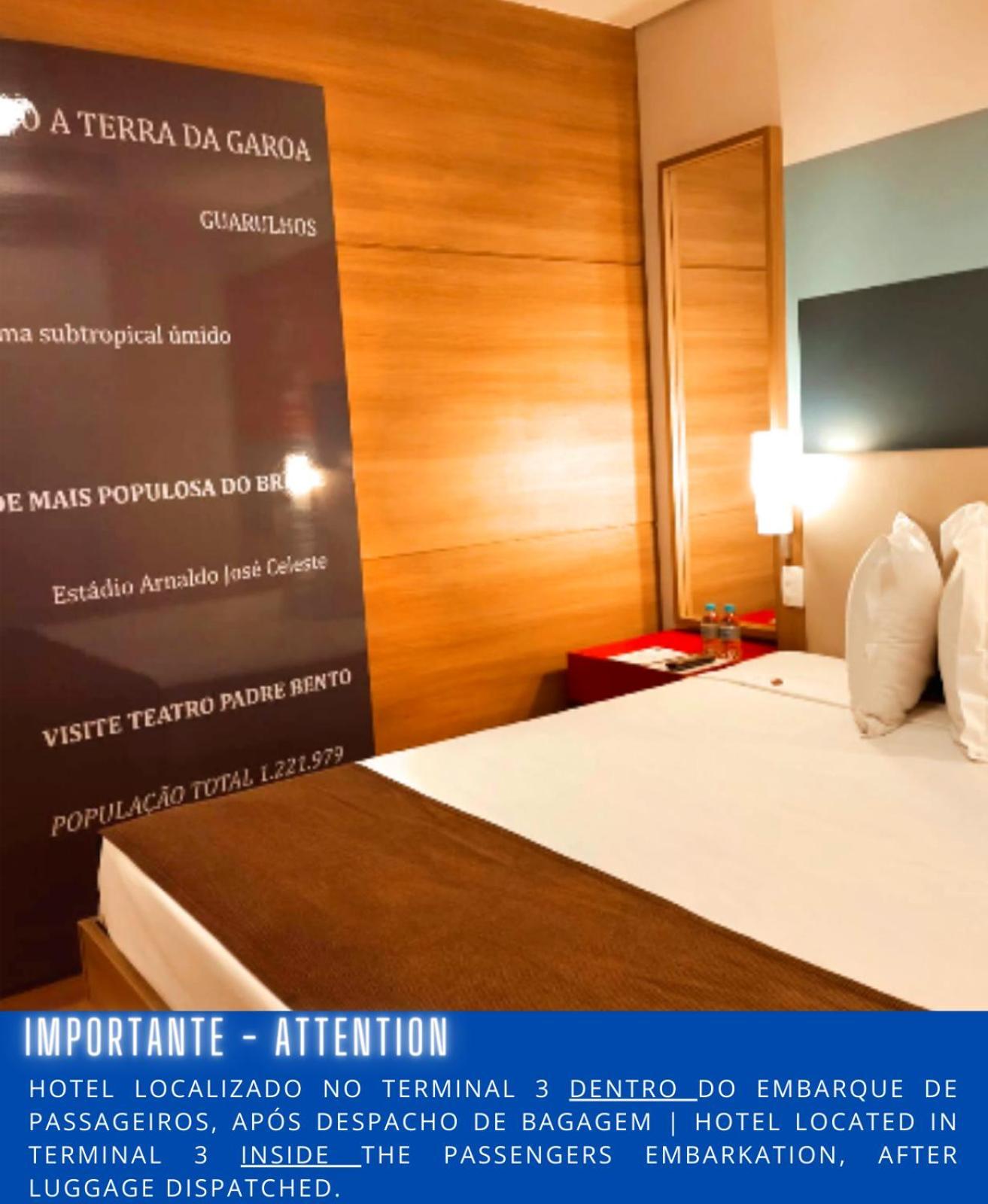 Tryp By Wyndham Sao Paulo Airport - Hotel De Transito Terminal 3 -Lado Ar - Area Restrita A Passageiros Ja Embarcados - Piso 1 Guarulhos Esterno foto