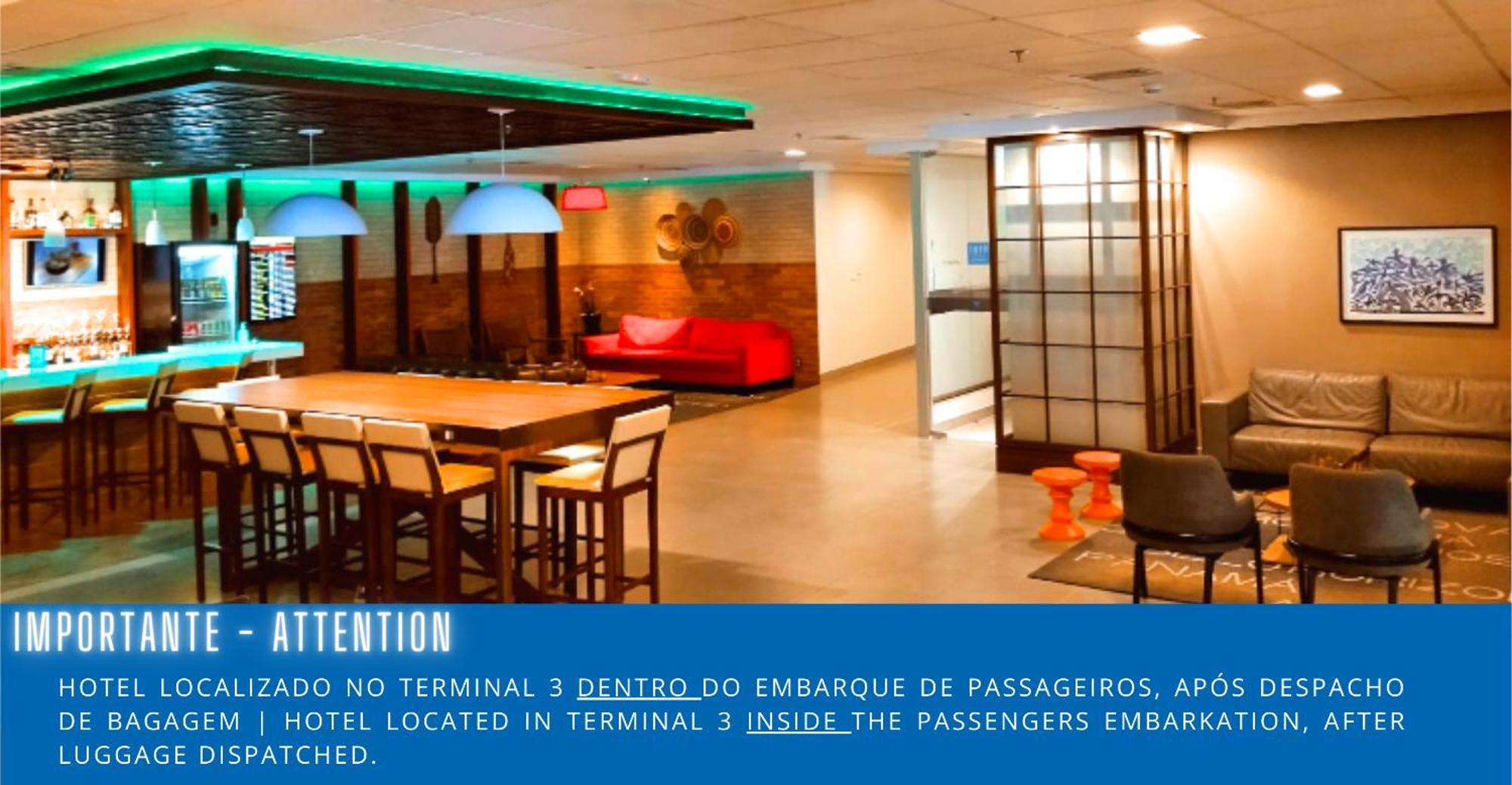 Tryp By Wyndham Sao Paulo Airport - Hotel De Transito Terminal 3 -Lado Ar - Area Restrita A Passageiros Ja Embarcados - Piso 1 Guarulhos Esterno foto
