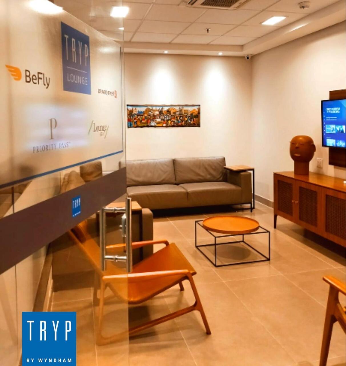 Tryp By Wyndham Sao Paulo Airport - Hotel De Transito Terminal 3 -Lado Ar - Area Restrita A Passageiros Ja Embarcados - Piso 1 Guarulhos Esterno foto