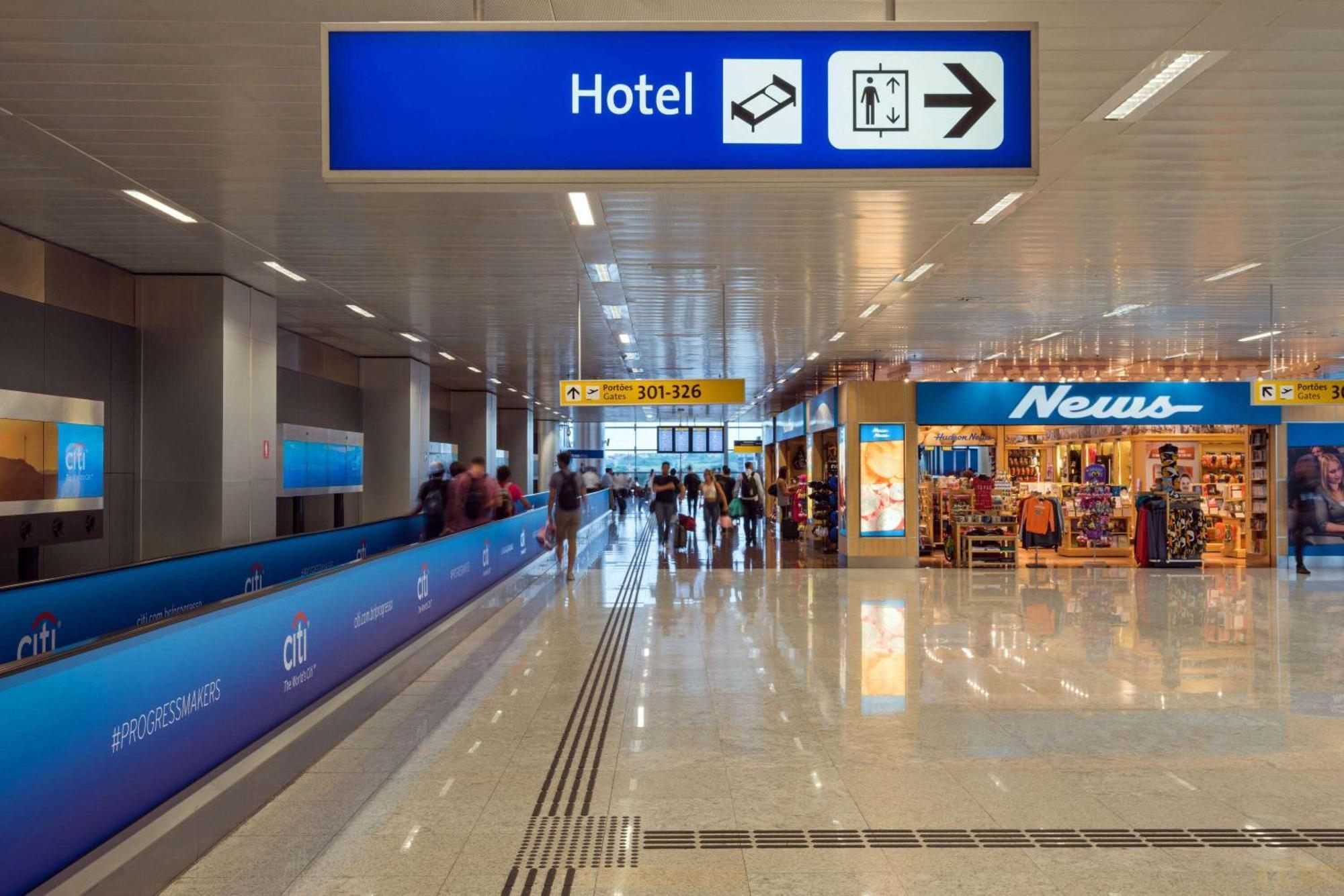 Tryp By Wyndham Sao Paulo Airport - Hotel De Transito Terminal 3 -Lado Ar - Area Restrita A Passageiros Ja Embarcados - Piso 1 Guarulhos Esterno foto