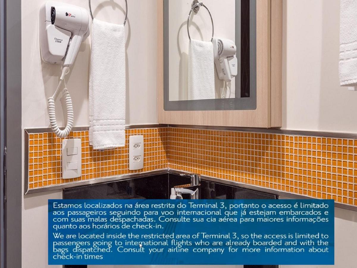 Tryp By Wyndham Sao Paulo Airport - Hotel De Transito Terminal 3 -Lado Ar - Area Restrita A Passageiros Ja Embarcados - Piso 1 Guarulhos Esterno foto