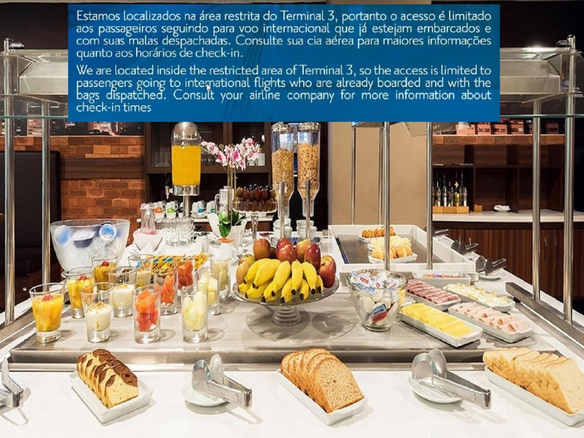Tryp By Wyndham Sao Paulo Airport - Hotel De Transito Terminal 3 -Lado Ar - Area Restrita A Passageiros Ja Embarcados - Piso 1 Guarulhos Esterno foto