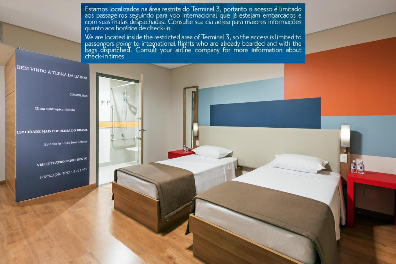 Tryp By Wyndham Sao Paulo Airport - Hotel De Transito Terminal 3 -Lado Ar - Area Restrita A Passageiros Ja Embarcados - Piso 1 Guarulhos Esterno foto